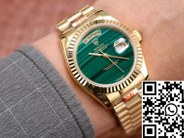 948 Dial Day Date President Malachite 18238 Rolex Green Versatile 0808